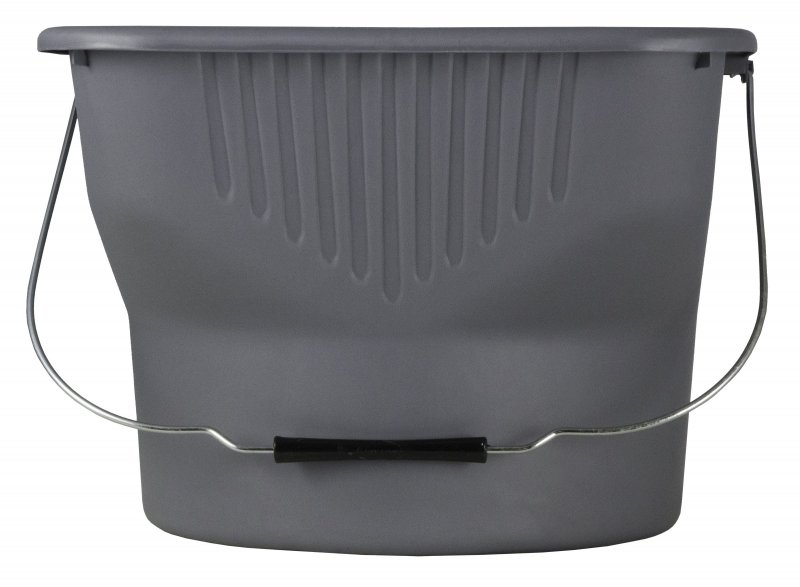 Carrand 94102 Car Wash Bucket 3 Gallon Capacity Gray