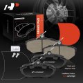 A-premium Front Ceramic Disc Brake Pads Set Compatible With Volkswagen Jetta 1988-1989 1993-1998 Passat 1990-1997 Golf Cabrio