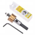 Uxcell 22mm Hss Drill Bit Hole Saw Stainless High Speed Steel Metal Alloy