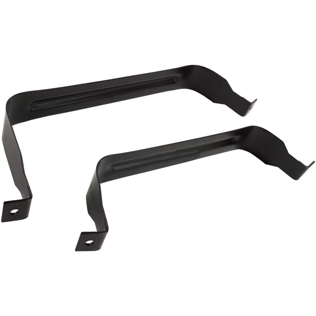 Fuel Tank Strap Set Of 2 For Dodge Caravan And Grand 1996 1997 1998 1999 2000 Steel Material Black