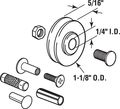 Prime-line Products D 1795 Sliding Door Roller 1-1 8-inch Steel Ball Bearing 2-pack