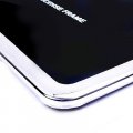 Ipick Image For Dodge Challenger Real Carbon Fiber Nameplate Chrome Stainless Steel License Plate Frame