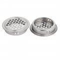 Uxcell Metal Perforated Round Mesh Hole Air Vent 40mm Dia 20pcs