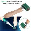 Rubber Hand Roller 40mm Removable Pressure Roofing Pvc Welding Tool Wear-resistant For High Temperature Of Waterproof Membrane