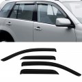 Aintier Side Window Deflectors Sun Rain Guards Set Fit For 2014 2015 2016 2017 2018 Chevy Silverado 1500 4 Pcs Black