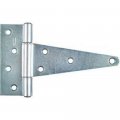 National Hardware B286 6 Zinc Plated Extra Heavy T Hinge