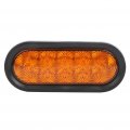 Ocpty 21led Side Marker Light 4pcs Amber Trailer Lamps Fit For Boats Truck Pickups Lorry Van Caravan Waterproof Lights