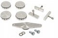 Michigan Motorsports Billet Aluminum Freeze Plug Rear And Side No Hole Fits Dodge Cummins Turbo Diesel 5 9l 2500 3500 Truck 
