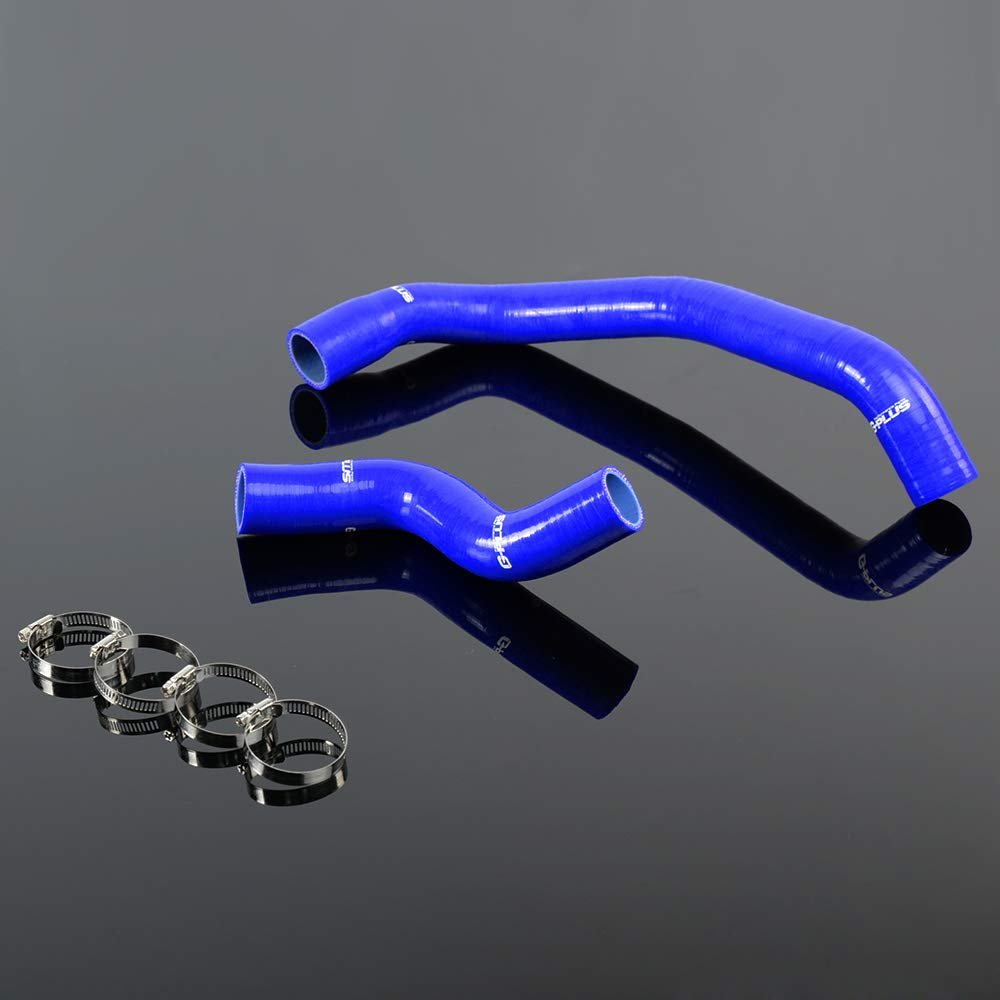 Silicone Heater Hose Kit For Nissan Skyline Gtr Rb26det R22 R33 R34 Blue With Clamps
