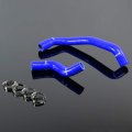 Silicone Heater Hose Kit For Nissan Skyline Gtr Rb26det R22 R33 R34 Blue With Clamps