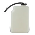 To3014114 Factory Style Car Coolant Reservoir Overflow Bottle Tank With Cap And Hose For Toyota T100 1993-1998 Bare White 