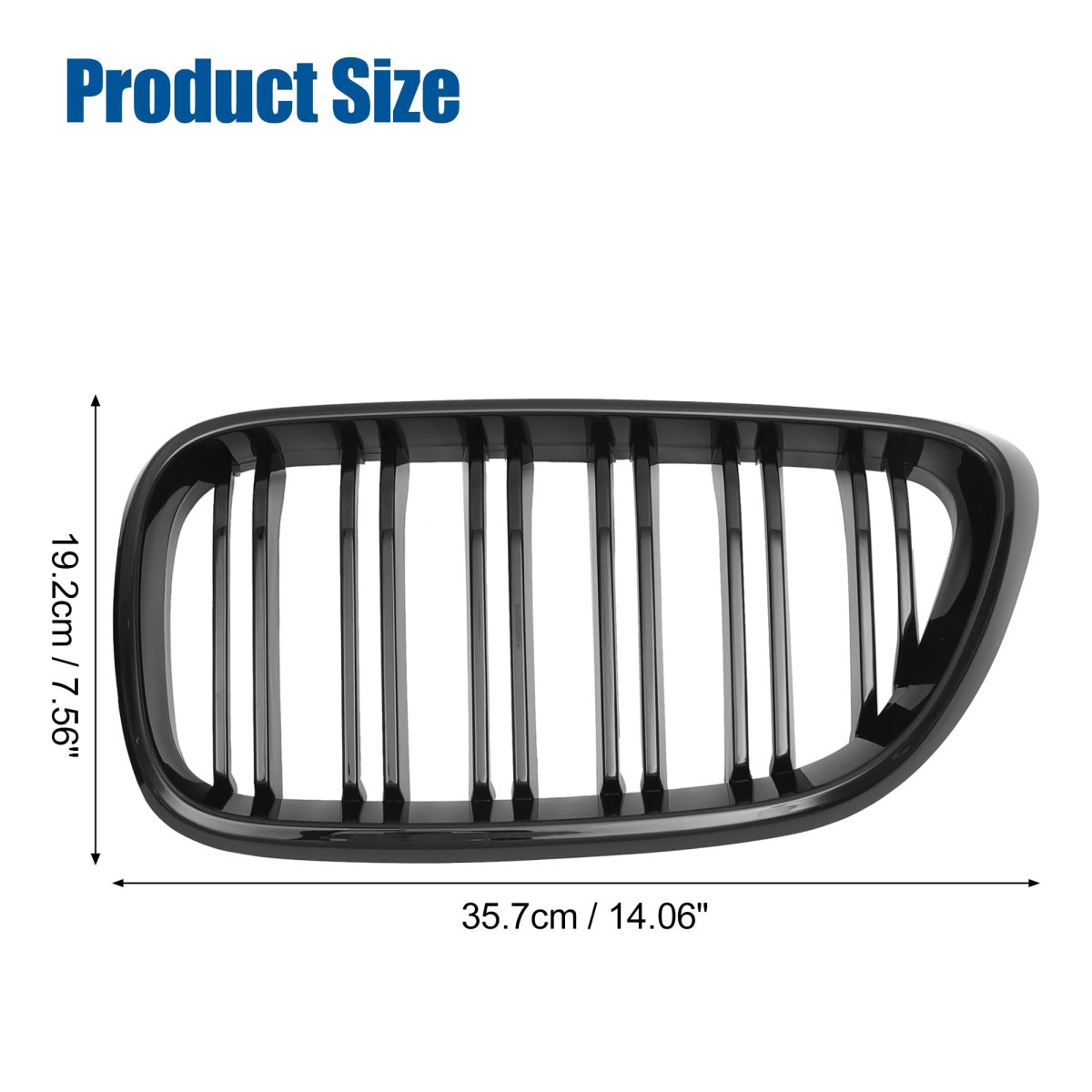 Front Hood Bumper Grille For Bmw 228i Xdrive 230i F22 No 51137295524 51137295523 Kidney Grill Double Slat Black Pair