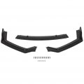Ocpty 3pcs Abs Car Front Bumper Spoiler Lip Fit For 2018-2020 Infiniti Q50 Sport