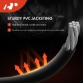 A-premium Rear Driver Side Parking Brake Cable Assembly Compatible With Chevrolet And Gmc Models Silverado 1500 2007-2009