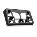 Front License Plate Bracket For Chevy Camaro 2016 2017 2018 Textured Black Ss Model Convertible And Coupe Gm1068176 23378524 