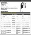Right Passenger Side Power Mirror Textured Black With Turn Signalout Heated Glass Compatible With 2010-2018 Mercedes-benz