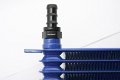 Autobahn88 Aluminum Anodized Hose End Push-on Fitting For Oil Cooler With M22x1 5 Port Straight An10 Black Clamp