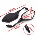 Dartsz Motorcycle Rear View Mirror Rearviews Side Mirror Universial 10mm 8mm For Honda Cbr929 Cbr600 Cbr954 Cbr1000rr Cb1000r