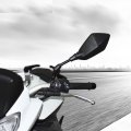 Dartsz Motorcycle Rear View Mirror Rearviews Side Mirror Universial 10mm 8mm For Honda Cbr929 Cbr600 Cbr954 Cbr1000rr Cb1000r