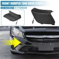 Uxcell Car Front Right Bumper Tow Hook Cover For Mercedes-benz Cla250 2017 2018 2019 No A1178856900 Black
