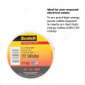 3m Scotch Fire-retardant Electric Arc Proofing Tape 77w 3 X 20 Feet White Gray