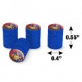 Dc Super Hero Girls Girl Group Tire Rim Wheel Aluminum Valve Stem Caps