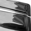 Window Visor For 2004-2016 Nissan Armada Acrylic Unpainted Black Sun Rain Shade Guard Wind Vent Air Deflector By Ikon