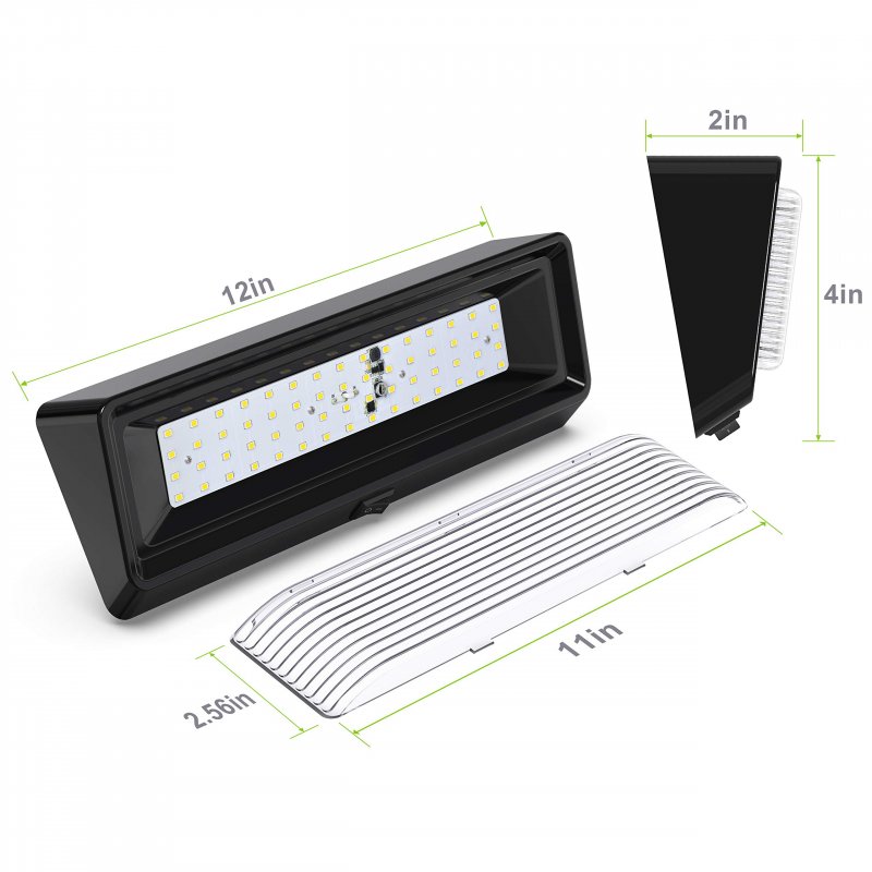 Leisure Led Rv Exterior Porch Utility Light With Switch Xl 12v 650 Lumen Lighting Fixture Replacement For Rvs Trailers Campers