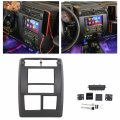 Hecasa Double Din Dash Kit Compatible With 1997-2002 Jeep Wrangler Tj Radio Stereo Bezel Install