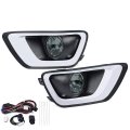 Front Fog Lights Driving Lamps With Switch And Wiring For Chevy Colorado 2015 2016 2017 2018 2019 Smoky Lens Halogen H16 Bulbs 