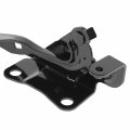 Ma1236135 Factory Style Car Engine Hood Hinge Assembly Compatible With Mazda Cx-7 2007-2012 Passenger Right Side Painted Black