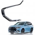 3 Pieces Front Left Bumper Chrome Trim Molding 6407a141 6407a145 6407a143 Replacement For Outlander 2016-2019 