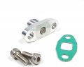 An10 Oil Return Drain Flange An4 Feed Fitting Fit Borg Warner S400 Sx Sx-e S200 S300 S200-sxe