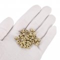 Uxcell Knurled Insert Nuts 50pcs M4x4mm Lx5 5mm Od 3d Printing Brass Threadeds Heat Set Insert Embedment