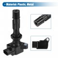 Uxcell Ignition Coil No L3g218100b Plastic Metal Black For Mazda006-2013 L4 2 0l 3 2006-2009 2 3l