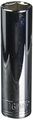 Sk Professional Tools 40016 1 2 In Drive 6-point Metric Deep Chrome Socket A 16 Mm Cold Forged Steel With Superkrome Finish