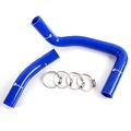Silicone Radiator Hose Kit For 1983-1987 Toyota Corolla Ae86 4age Blue With Clamps 
