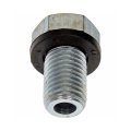 Engine Oil Drain Plugs For Mercedes Benz Gls450 Gls550 2017 5 Piece Set Steel Silver M12 1 50 Thread Replacement 29973430 
