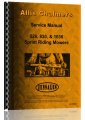 Allis Chalmers 830 Sprint Riding Mower Service Manual 