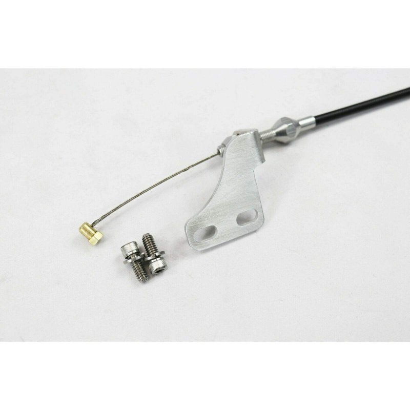 Holley Hi Ram Throttle Cable Bracket Black Anodized For Motion Lokar Cables Cnc Aluminum Fit Part 300-116 300-117 300-140