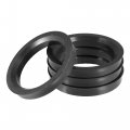 Acropix 71 5mm To 54 1mm Universal Car Hub Centric Rings Black Pack Of 4 