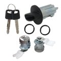 Ignition Switch With 2 Door Lock Cylinders Keys Repl F67z-1022050 597638 C-42-195 707624c For Expedition 1997-2004 