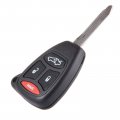 Aintier 1 X Key Fob Shell Case For Dodge Ram 1500 Durango Caliber Dakota Nitro 2500 4000 4500 5500 Mitsubishi Raider 2008-2013