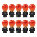 Usonline911 10x Amber 3157 Tail Lamp Turn Signal Parking Reverse Bulb 3057 3155 3357 3547 4157 3156 3157ll 4157ll 3057ll 3757