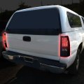 Auto Dynasty Compatible With Chevy Silverado Gmc Sierra Fleetside Pair Of Led Tail Brake Lights Black Housing Smoked Lens