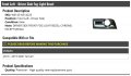 Front Left Driver Side Fog Light Bezel Chrome Compatible With 2010-2015 Gmc Terrain Excludes Denali