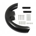 Wflnhb 19 Inch Front Mudguard Replacement For Touring Road King Glide Electra Street Bright Black Abs