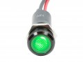 Alpinetech Plb12m 12mm 1 2 12v Dc Led Metal Signal Indicator Pilot Dash Light Green