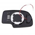 Ocpty Left Side Replacement Mirror Glass Fit For 2003-2006 Chevy Silverado 1500 2007 Classic Gmc Sierra Hd 3500 Heated Turn