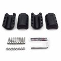 Httmt Motorcycle Engine Protection Guard Bumper Decor Block Compatible With 22 25 28mm Diameter